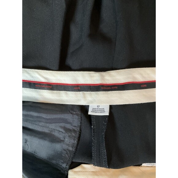 Michael Kors Women's Pants Black Casual Business Size 12 - Picture 5 of 10